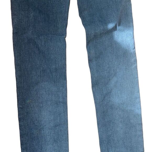 Blumarine Designer Italian Skinny Jeans Distressed Black/Gray Women size 8/44 - Picture 8 of 16